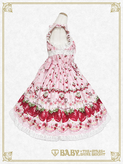 Juicy Strawberry Memory柄ジャンパースカートⅡ