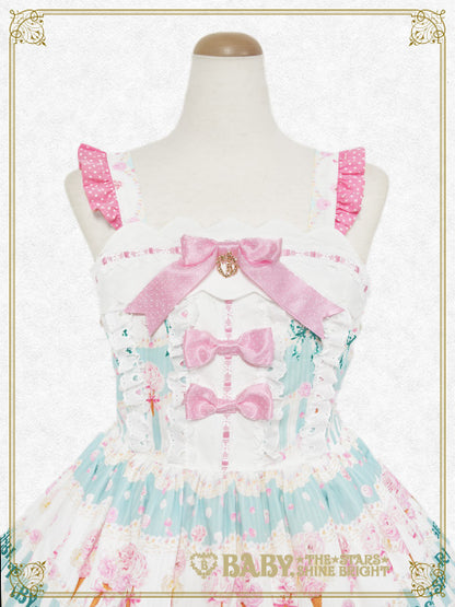 Sweetheart Parfaiteria scallop jumper skirt