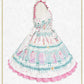 Sweetheart Parfaiteria scallop jumper skirt