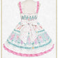 Sweetheart Parfaiteria scallop jumper skirt