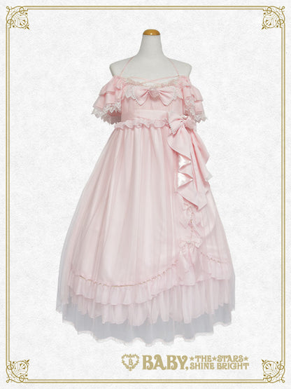 La fleurieシフォンワンピース