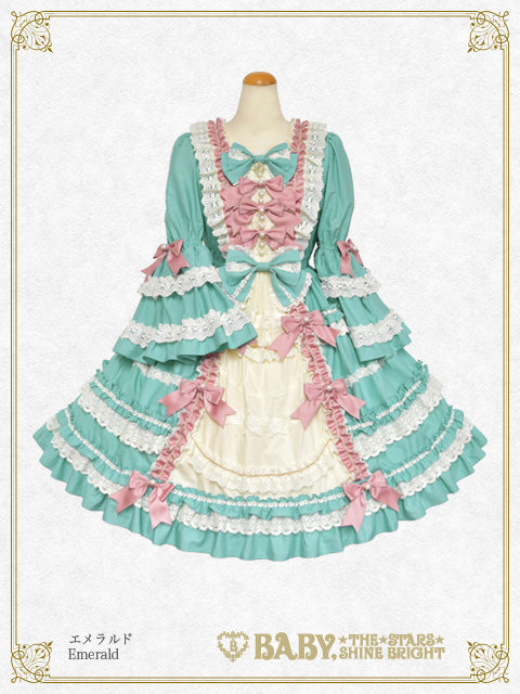 [Pre-order] Elegant Rococo one piece dress