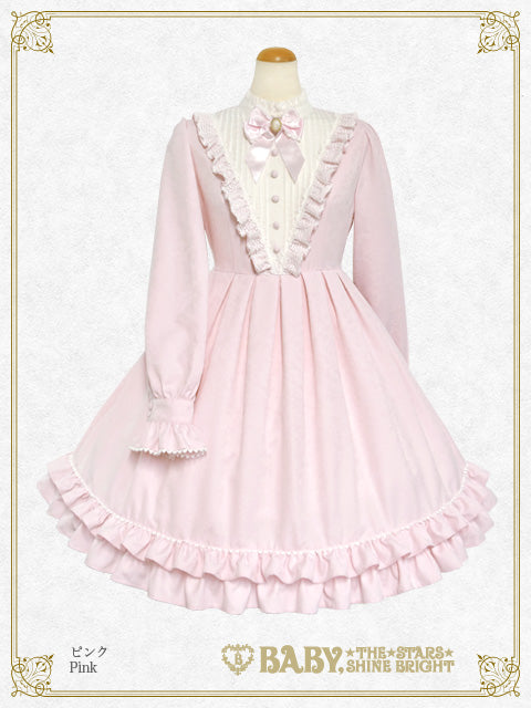 [Pre-order] Ornament Jacquard Garden one piece dress