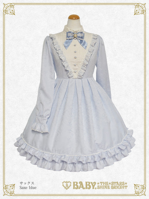 [Pre-order] Ornament Jacquard Garden one piece dress