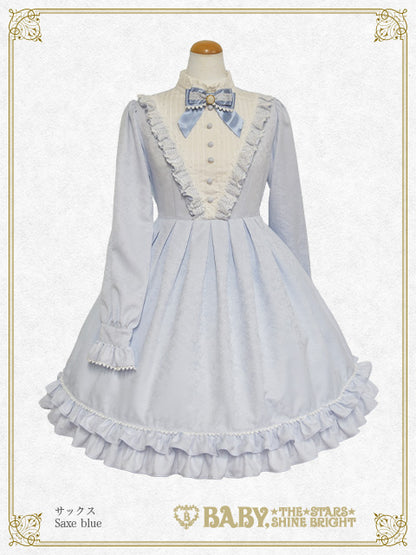 Ornament Jacquard Garden one piece dress