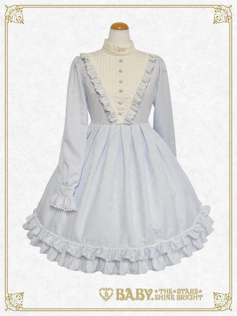 [Pre-order] Ornament Jacquard Garden one piece dress