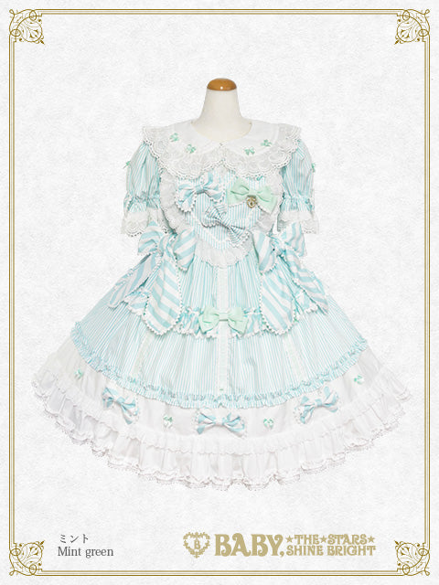 [Pre-order] Pâtissière♡Bonbon Ribbon One piece dress