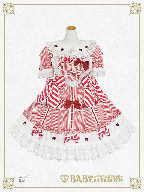 [Pre-order] Pâtissière♡Bonbon Ribbon One piece dress