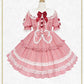 【予約】Fluffy Gingham Heart ワンピース