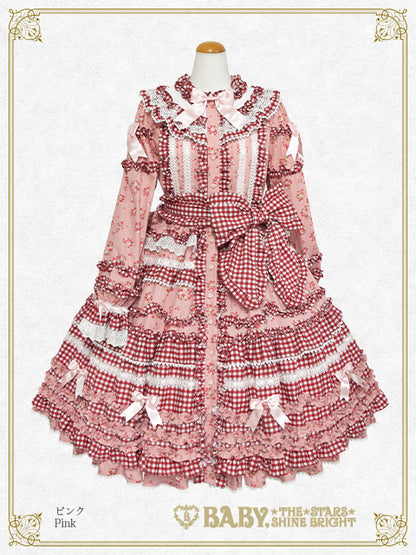 Berry Sweet Bouquetロングワンピース