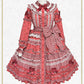 [Pre-order] Berry Sweet Bouquet Long one piece dress