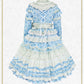 [Pre-order] Berry Sweet Bouquet Long one piece dress