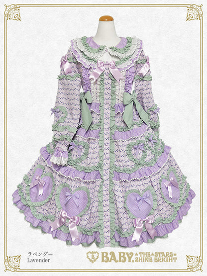 Tartelette aux Fraises long one piece dress