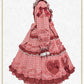 [Pre-order] Tartelette aux Fraises long one piece dress