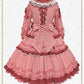 [Pre-order] Tartelette aux Fraises long one piece dress