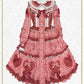 [Pre-order] Tartelette aux Fraises long one piece dress