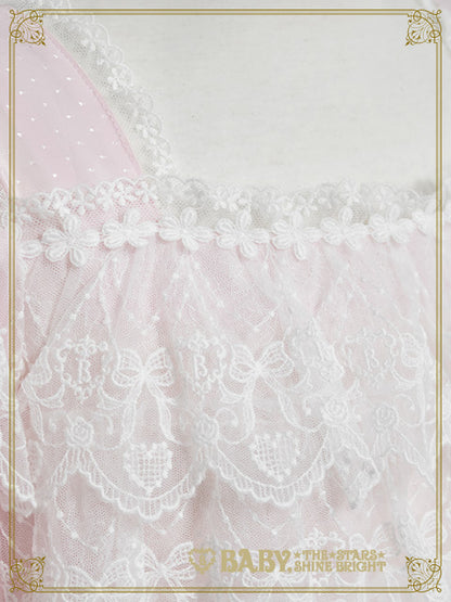 Lacy Twinkle Baby Ribbon one piece dress