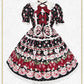 【予約】Juicy Strawberry Memory柄ワンピース
