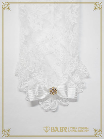 Floral Lacy elegant long gloves