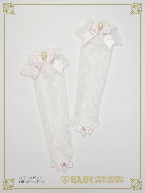 Floral Lacy elegantロンググローブ