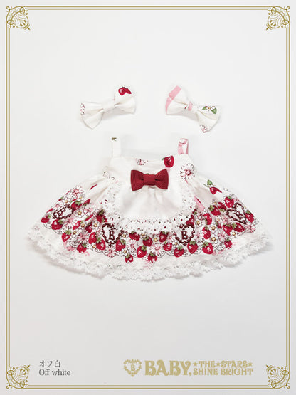 【予約】Juicy Strawberry Memory柄くみゃちゃんジャンパースカート