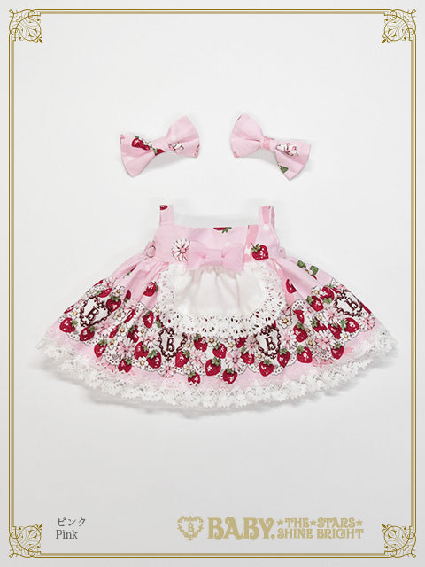 [Pre-order] Juicy Strawberry Memory Kumya-chan jumper skirt