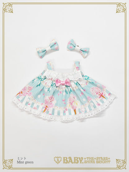 Sweetheart Parfaiteria柄くみゃちゃんジャンパースカート