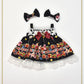 [Pre-order] Kumya's Doki★Doki Christmas Party Kumya-chan jumper skirt