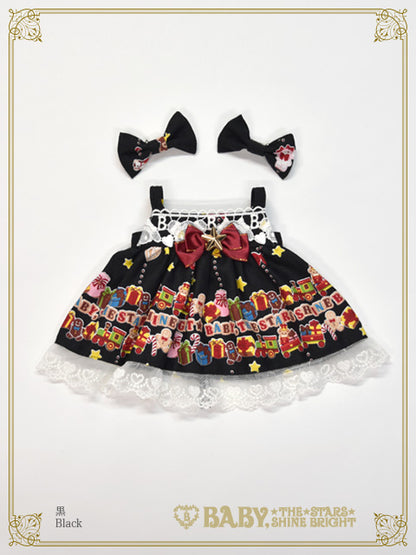 くみゃちゃんのDoki★Doki Christmas Party柄くみゃちゃんジャンパースカート