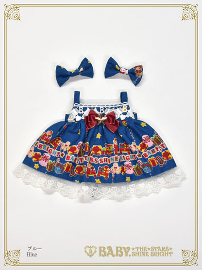 くみゃちゃんのDoki★Doki Christmas Party柄くみゃちゃんジャンパースカート