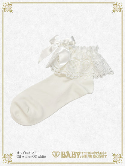 Heart Lace Ankle Socks