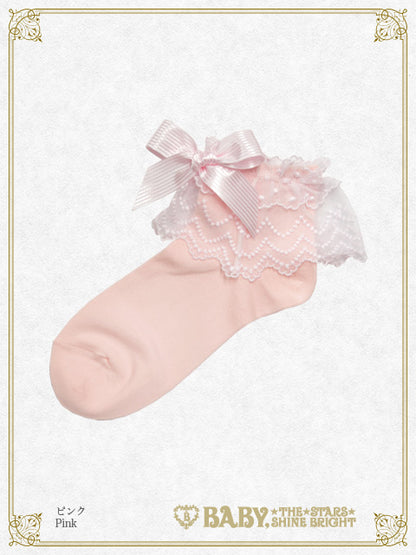 Tulle Lace Ankle Socks