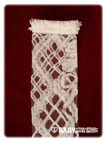 レーシィレースアップソックス