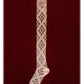 Lacy Lace Up Socks
