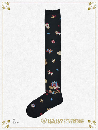 Kumya's Doki★Doki Christmas Party Over-knee Socks (Toy)