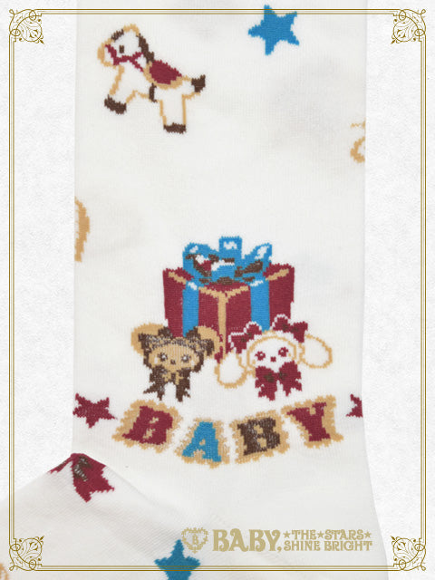 [Pre-order] Kumya's Doki★Doki Christmas Party Over-knee Socks (Toy)
