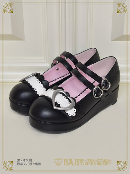 Heart Buckle Shoes