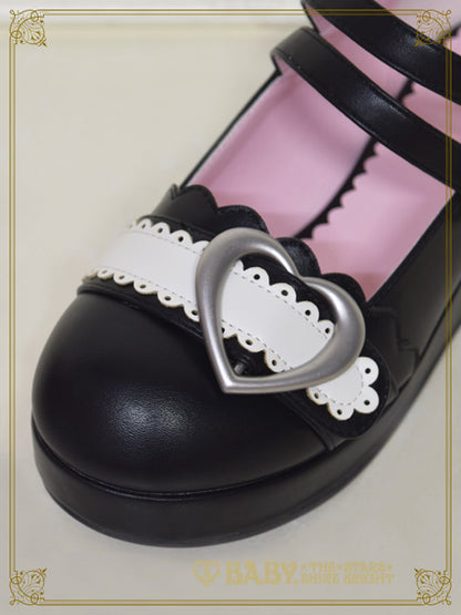 Heart Buckle Shoes