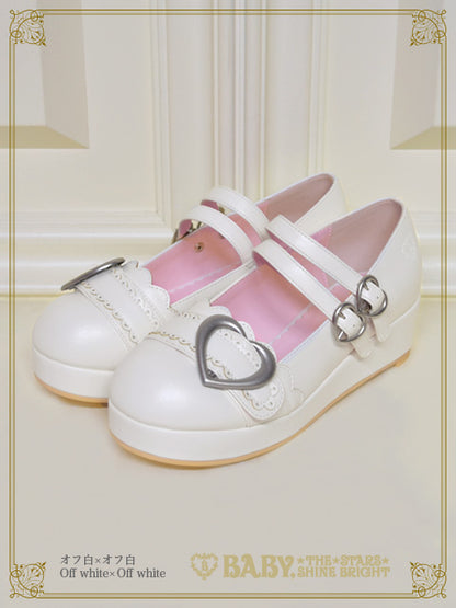 Heart Buckle Shoes