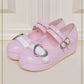 Heart Buckle Shoes
