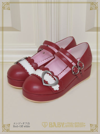 Heart Buckle Shoes