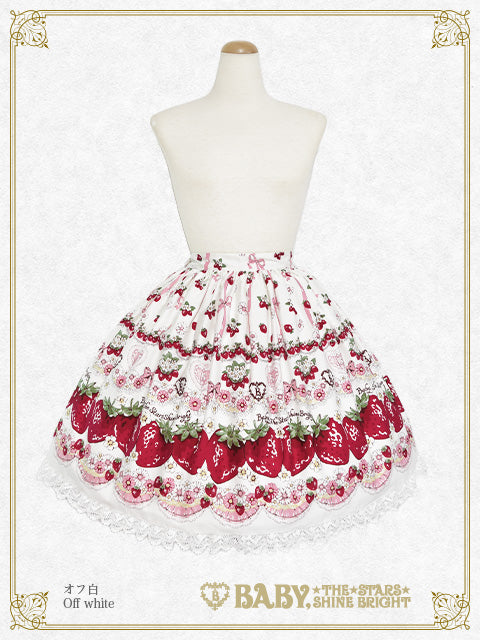 [Pre-order] Juicy Strawberry Memory Skirt