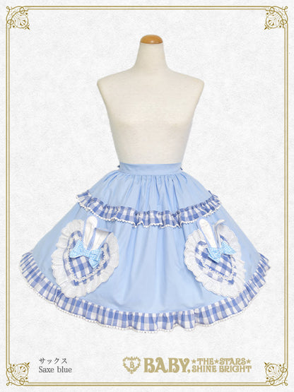 [Pre-order] Alice Meets the White Rabbit Skirt