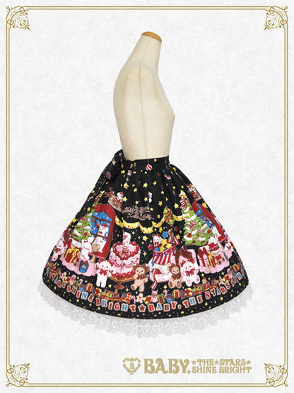 くみゃちゃんのDoki★Doki Christmas Party柄スカート