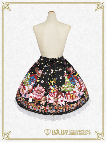 くみゃちゃんのDoki★Doki Christmas Party柄スカート