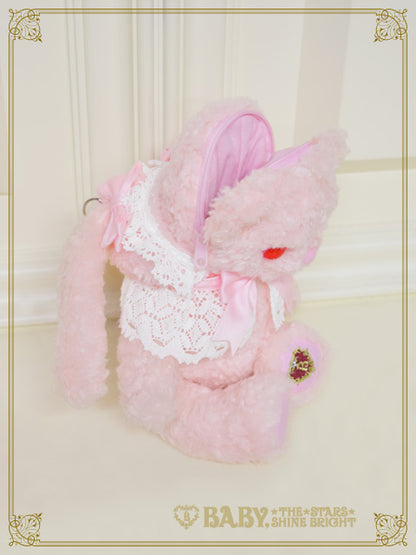 【予約】うさくみゃポシェット（ピンク）