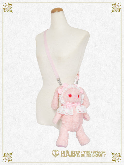 【予約】うさくみゃポシェット（ピンク）