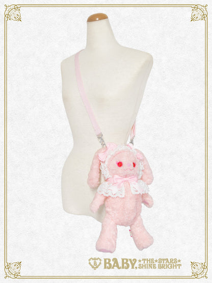 【予約】うさくみゃポシェット（ピンク）