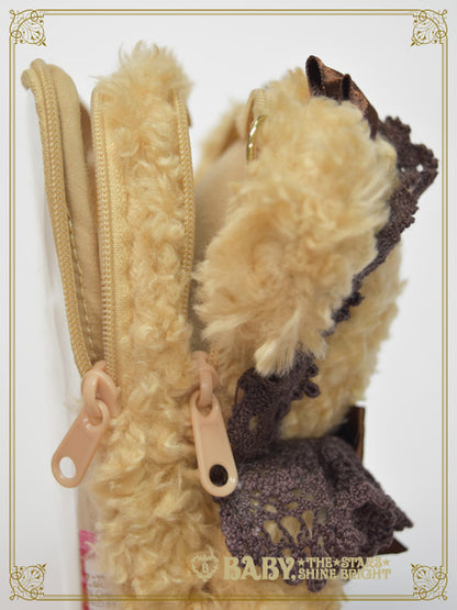 【予約】もしもしくまくみゃちゃんスマホポーチ