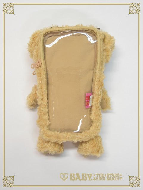 【予約】もしもしくまくみゃちゃんスマホポーチ